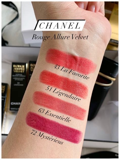 chanel lipstick 53|allure velvet lipstick reviews.